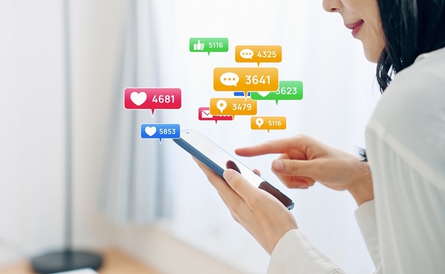 Social,Networking,Service,Concept.,Social,Media.,Sns,App.