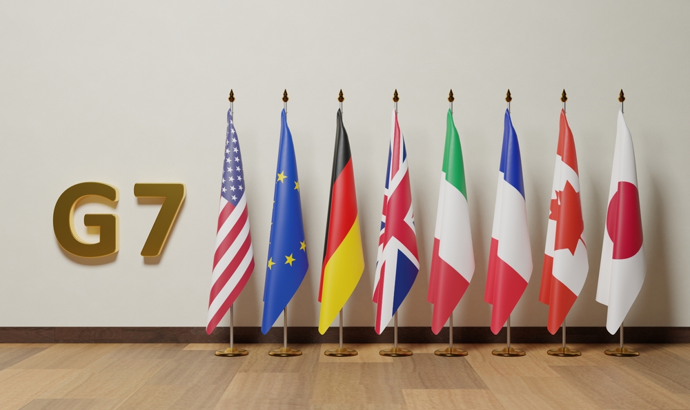 Flags,Of,The,Group,Of,Seven,(g7),Is,An,Intergovernmental