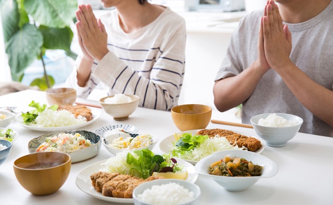 Meals,,Daily,Life,In,Japan,,Prayers,For,Meals,