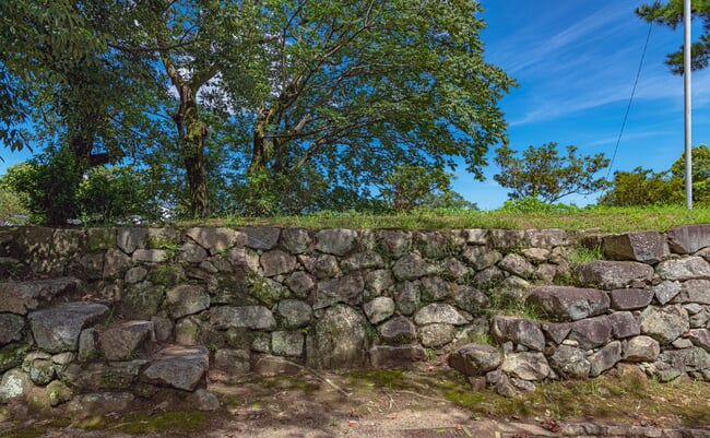 The,Passage,Along,The,Bank,Around,Of,The,Matsusaka,Castle
