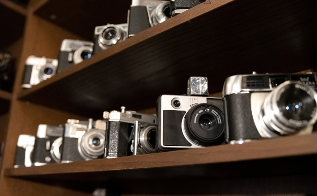 Warsaw,,Poland,-,July,1,,2020:,Old,Cameras,On,Regiments.