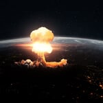 World,War,Iii.,Atomic,Explosion,On,Planet,Earth,,View,From
