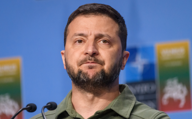 Vilnius,,Lithuania.,12th,July,2023.,Volodymyr,Zelenskyy,,President,Of,Ukraine