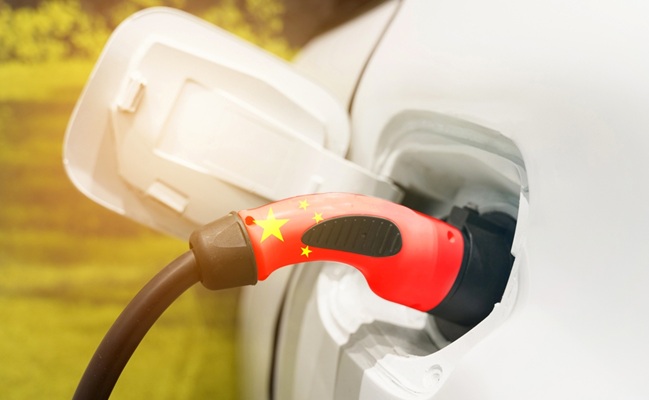 The,Concept,Of,Ecological,Transport.,Charging,Electric,Vehicles,With,An