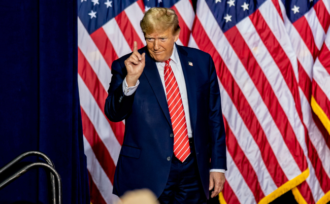 Rome,,Georgia,,Usa.,March,9,,2024.,Donald,Trump,,2024,Presidential