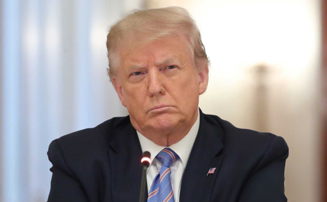 Donald,Trump,Participates,In,An,Event,With,Students,And,Administrators