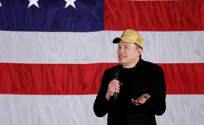 Spacex,And,Tesla,Founder,Elon,Musk,Participates,In,A,Town