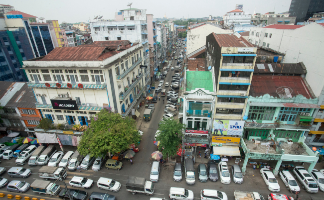 A,Road,In,The,China,Town,In,The,City,Of