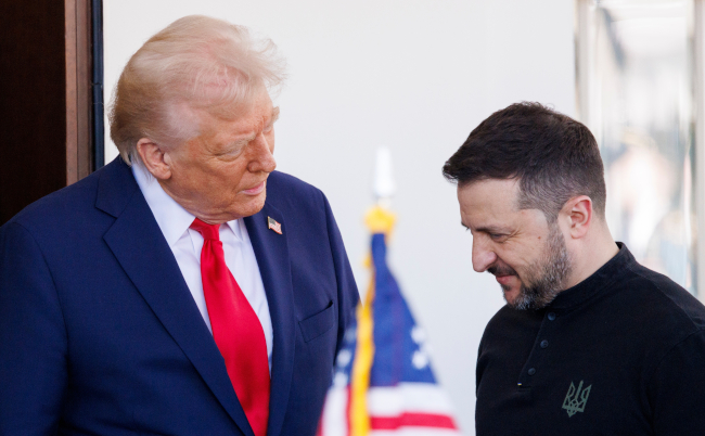 Washington,,Feb.,28,,2025:,President,Donald,Trump,Welcomes,Ukrainian