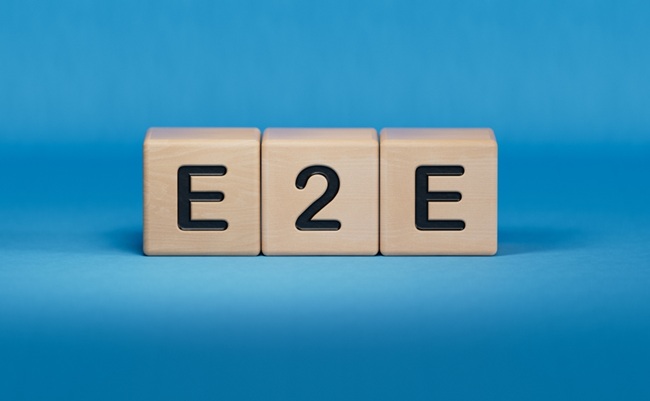 Text,E2e,Is,Written,On,Wooden,Cubes,Standing,In,A