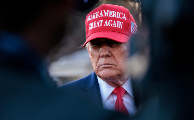 Washington,-,Feb,28,2025:,President,Donald,Trump,Speaks,To