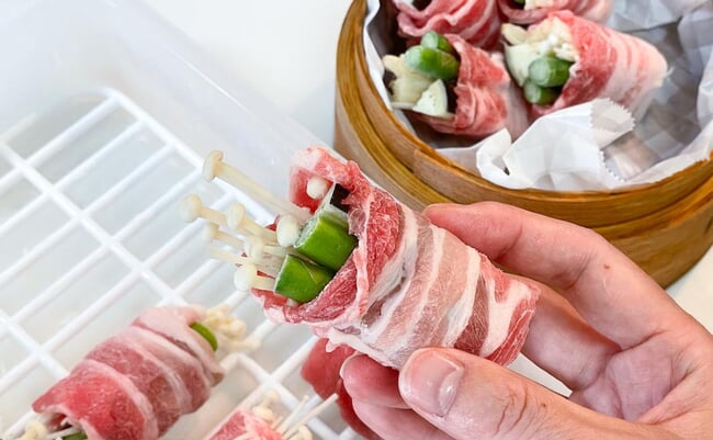 冷蔵も冷凍もスムーズ。「餃子専用バット」で、日々のつくり置きが得意