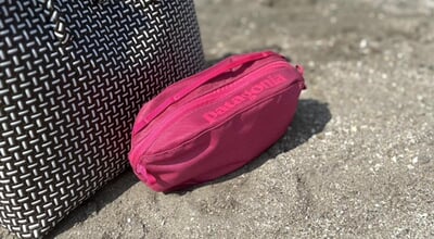 7年愛用しているパタゴニアの「ブラックホール・キューブ」。海で使っ