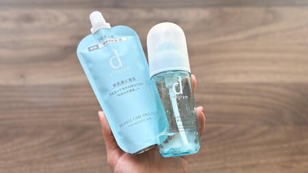 dプログラムのコレではじめる「乳液1本の超シンプルスキンケア」。ここ