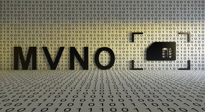 Mvno,Concept,Text,Sunlight,3d,Illustration