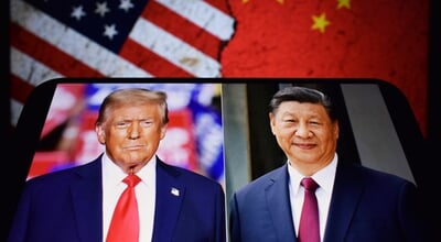 Photos,Of,U.s.,President,Donald,Trump,And,President,Of,The