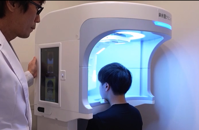 AGA検査技術「スキャビジョン」撮影風景