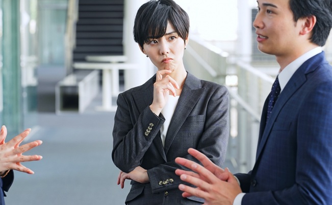 Young,Female,Business,Person,Having,Trouble,Among,Colleagues