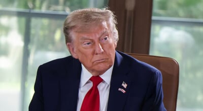 Us,President,Donald,Trump,Attends,A,Working,Session,During,The