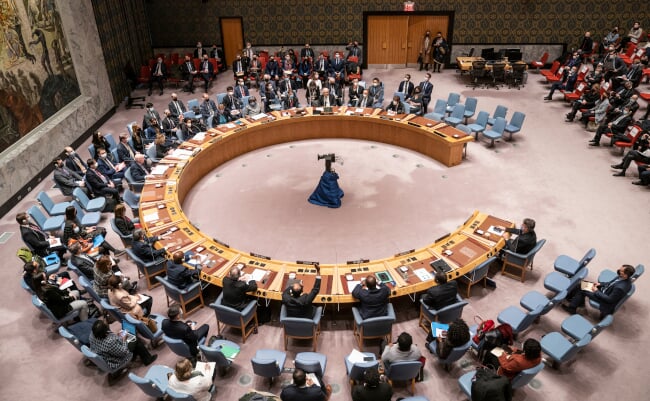 New,York,,Ny,-,February,25,,2022:,Security,Council,Meeting