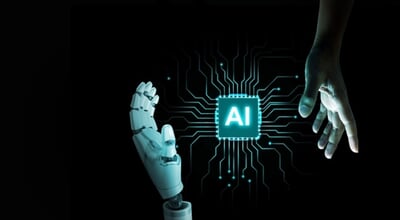 Futuristic,Concept,Of,Ai,Showing,Human,And,Robot,Hands,Reaching