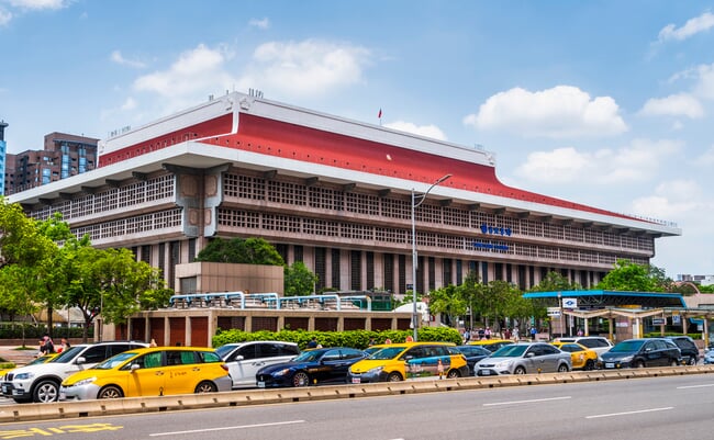Taipei,,Taiwan-,May,9,,2020:,View,Of,Taipei,Main,Station.