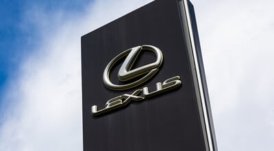 Krasnoyarsk,,Russia,-,June,19,,2022:,Lexus,Brand,Logo,On
