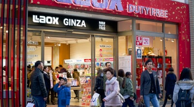 Laox,Ginza,Store,,In,Ginza,District,,Tokyo,,Japan.,Photo,Was