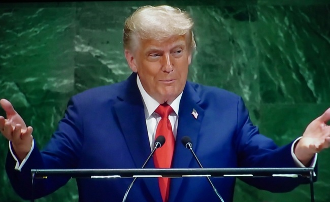 New,York,,Usa,-,September,23,2025:,Donald,Trump,,President