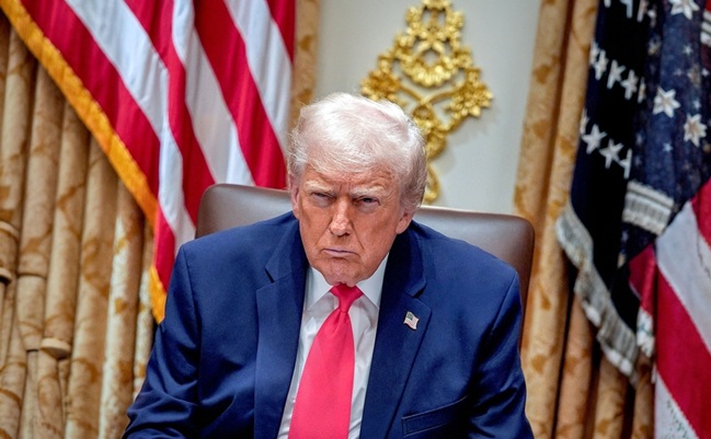 President,Donald,Trump,Speaks,During,Cabinet,Meeting,In,The,Cabinet