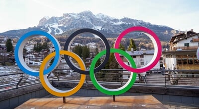 Cortina,D'ampezzo,,Italy,-,December,12,,2025:,The,Logo,With