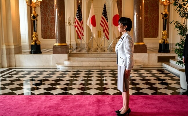 Akasaka,Palace,In,Tokyo,,Japan.,October,28,,2025,President,Donald