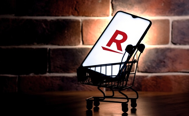 Kazan,,Russia,-,Oct,12,,2021:,Rakuten,Group,Is,Japanese