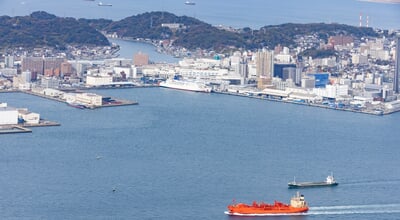 The,Beautiful,Kanmon,Strait,That,Separates,Honshu,And,Kyushu