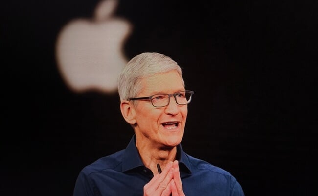 Apple,Ceo,Tim,Cook,Delivers,Keynote,Speech,At,Wwdc23,,Showcasing