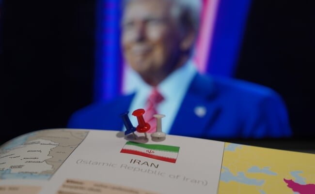 Bosnia,And,Hercegovina,,Travnik,,13.01.2025:,Concept,Of,America,And,Iran