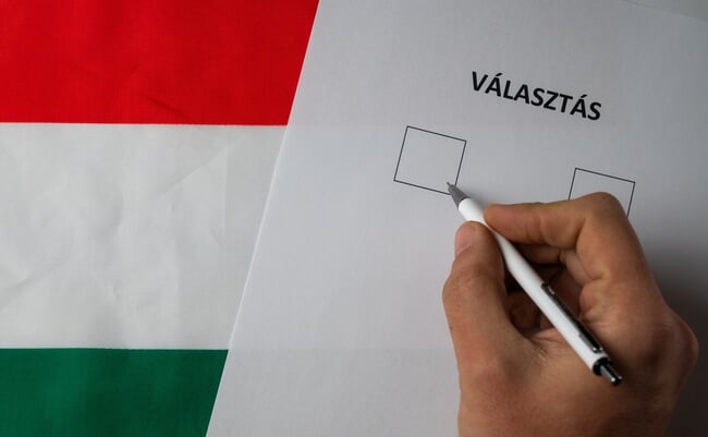 Budapest,,Hungary,-,04.01.2026,-,Hungarian,Election,Ballot,And,Envelope