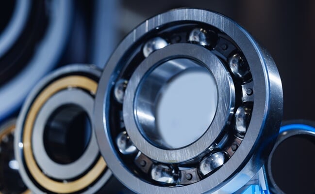 Close-up,Of,Precision,Ball,Bearings,After,Cnc,Machining.