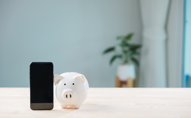 Digital,Savings,Mobile,Payment,Bank,Piggy,Phone,Payment,Online,Save