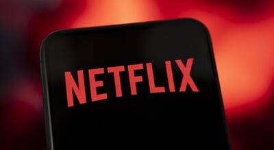 Paris,,France,-,February,16,,2026:,Netflix,Logo,Displayed,On