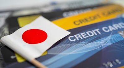 Japan,Flag,On,Credit,Card.,Finance,Development,,Banking,Account,,Statistics,