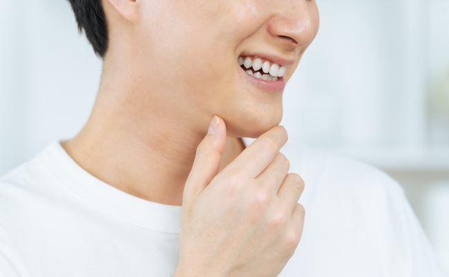 A,Man,Who,Enjoys,His,White,Teeth,And,Beautiful,Skin
