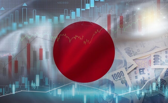 Japan,Financial,Growth,On,Market,Graph.,Japan,Economic,Growth,On
