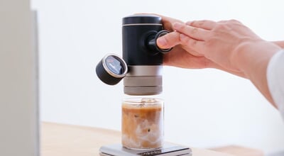電動マシンも使ったけど、自宅ではこれが一番でした。コーヒーショップ
