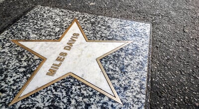 Walk,Of,Fame,Star,Dedicated,To,Miles,Davis,,,A