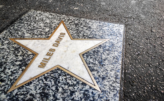 Walk,Of,Fame,Star,Dedicated,To,Miles,Davis,,,A