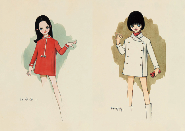 『「それいゆ」創刊80周年 Blanc et Noir 中原淳一イラストレーションズ』より