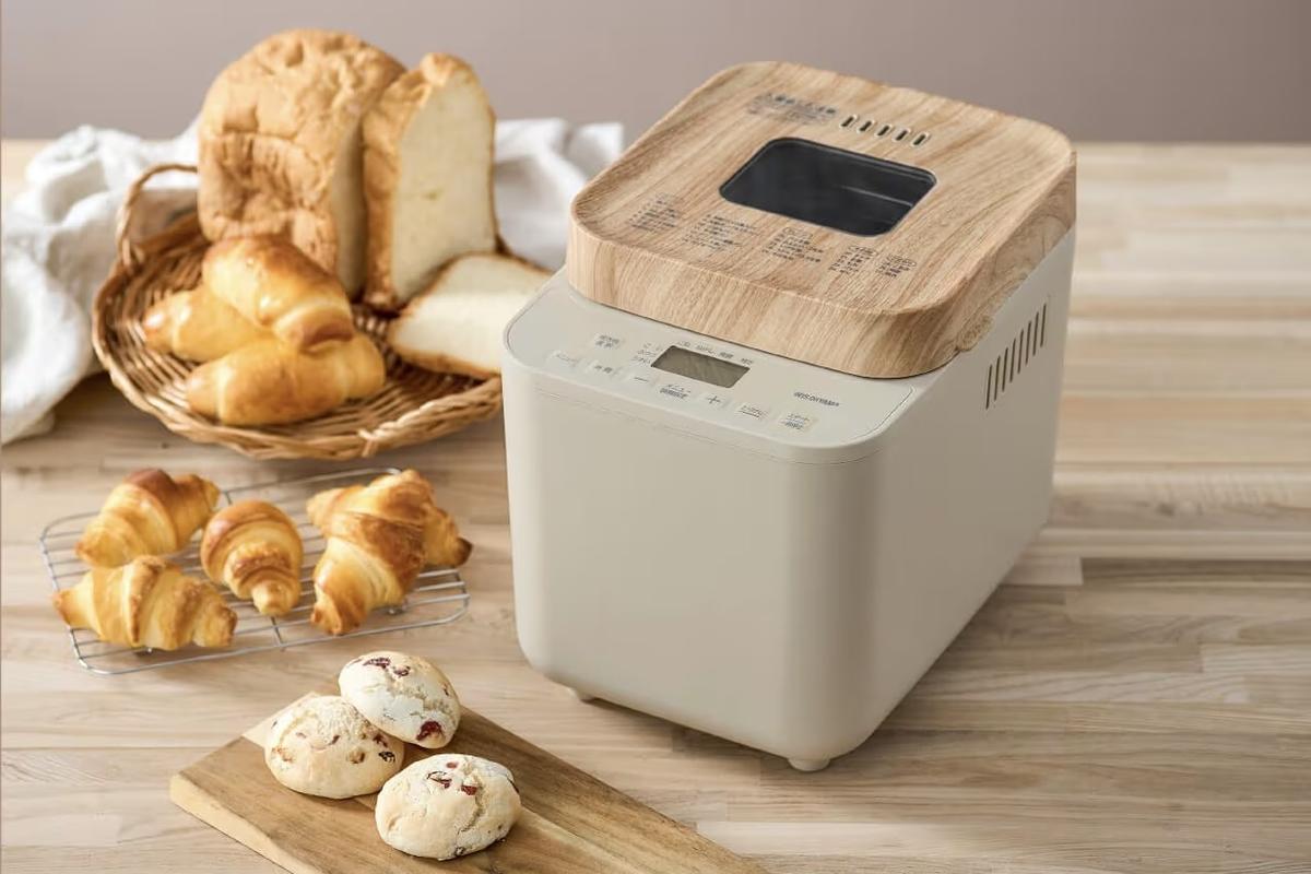 1人暮らしに1斤は多い。0.5斤も焼けるホームベーカリーがちょうどいい