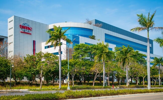Tainan,City,,Taiwan,,February,26,,2023:,Tsmc,Wafer,Factory,Area