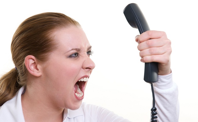 Angry,Customer